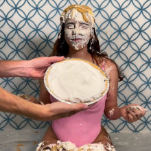 Slimed Models: New Slimed Models Freebie: Nia Gets Pied