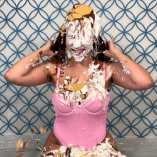Slimed Models: New Slimed Models Freebie: Nia Gets Pied