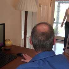 WSMProductions: Slapstick Fun with Cc in Caught by the Wife