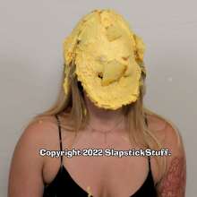 SlapstickStuff: Newbie Amber is The New Cake Tester!  Both Scenes Edited!