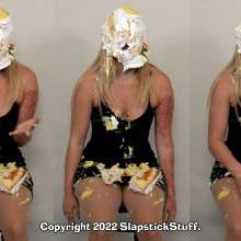 SlapstickStuff: Newbie Amber is The New Cake Tester!  Both Scenes Edited!
