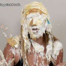 SlapstickStuff: Newbie Amber is The New Cake Tester!  Both Scenes Edited!