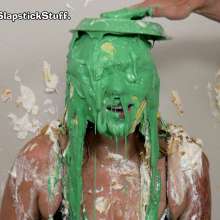 SlapstickStuff: Newbie Amber is The New Cake Tester!  Both Scenes Edited!