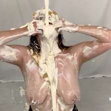 Messygirl: New Messygirl Download: Pied and Creamed Stephanie