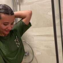 WetPlace: Stunning Anny Taking Shower In Bathroom