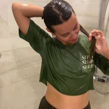 WetPlace: Stunning Anny Taking Shower In Bathroom