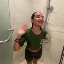 WetPlace: Stunning Anny Taking Shower In Bathroom