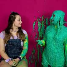 The Man and The Wife: New Download: 'The Accountibilibuddy' (lots of chunky green slime!)