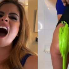 Slimed Models: Vivi Slimy Wedgied