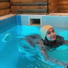 Wet Live Team: Wettest Reebok in Anastasia's Life in a Warm Coat!  Full Part