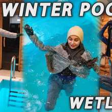 Wet Live Team: Wettest Reebok in Anastasia's Life in a Warm Coat!  Full Part