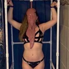 Chloe of PieroProductions: Chloe Is... Wrist-Bound and Gunked