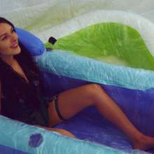 HotWamHD: Antonia's Extreme Gunge Bath--brand new scene at Hotwamhd