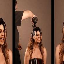 Gater: Belgian singer Isabelle A's chocolate gunging for her album Sjokola (2019)