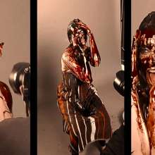 Gater: Belgian singer Isabelle A's chocolate gunging for her album Sjokola (2019)
