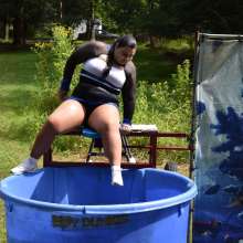 JD and Messy Andi: More Dunk Tank Shenanigans!