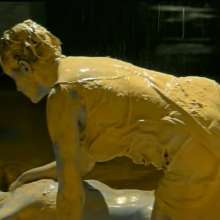 Gater: Art video find: Older couple get covered in yellow clay in Shelter (2003)