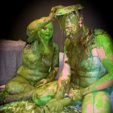 MissNoire - EffToy: MissNoire's Messy Custom Leftover Sissy Humiliation Session