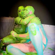 MissNoire - EffToy: MissNoire's Messy Custom Leftover Sissy Humiliation Session