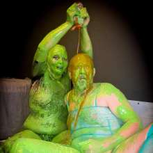 MissNoire - EffToy: MissNoire's Messy Custom Leftover Sissy Humiliation Session