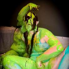 MissNoire - EffToy: MissNoire's Messy Custom Leftover Sissy Humiliation Session