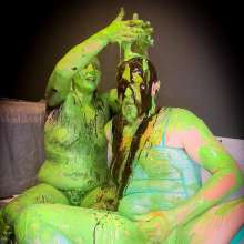 MissNoire - EffToy: MissNoire's Messy Custom Leftover Sissy Humiliation Session