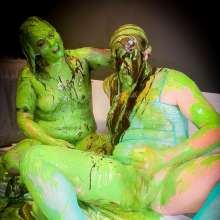 MissNoire - EffToy: MissNoire's Messy Custom Leftover Sissy Humiliation Session