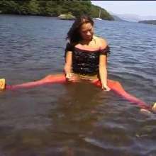WSMProductions: Classic Wetlook with Becky in 3 Outfits in Lake Windermere