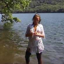 WSMProductions: Classic Wetlook with Becky in 3 Outfits in Lake Windermere