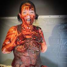 MissNoire - EffToy: MissNoire's Syrup Covered Multiple Orgasm Session
