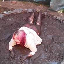 Darkabyss445: Darkabyss445 and Her Muddy Sexy Time