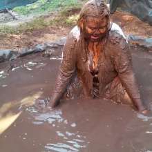 Darkabyss445: Formal Evening Clothes Destroyed in Mud