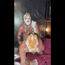 RubberPie: Fucked and Pied by a Hunk