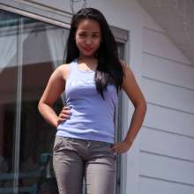 Owen: Joy Soaks Herself in the Pool!  Photos