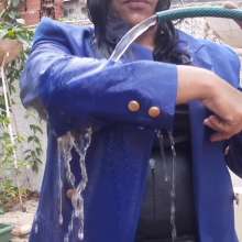 Hikari-Studio-Wam: Just before Leaving for Work I Got All Wet