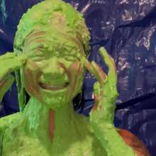 Slimed Models: Lynne Gets an Extra Thick, Extra Nasty Slime Butt Naked!