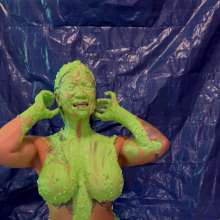 Slimed Models: Lynne Gets an Extra Thick, Extra Nasty Slime Butt Naked!