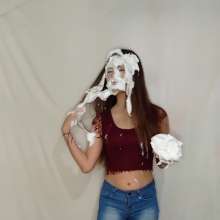 RevSlymsford: Maddison's 1st Time Getting Pied