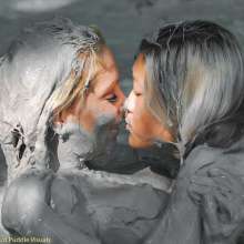 dlodoski: The Mud Masseuse, Mina and Summer--Photos