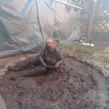 Darkabyss445: Muddy Winter Clothes Ruined