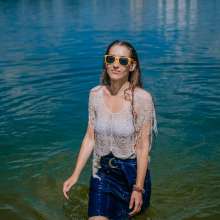 Wet Live Team: Natashka in a Casual Outfit Is Completely Wet and Happy