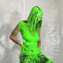 Miss Nicole: Phoebe Is Green Slimed and Pied in Tight Leather Pants