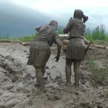 DungeonMasterOne: School Uniform Mud Test