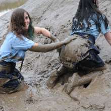 DungeonMasterOne: School Uniform Mud Test