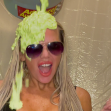 Slimed Models: Playboy Playmate Colleen's First Nasty Sliming