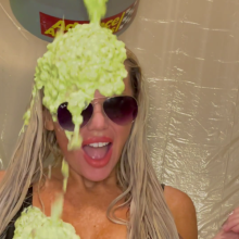 Slimed Models: Playboy Playmate Colleen's First Nasty Sliming