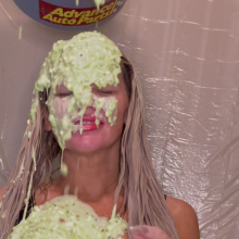 Slimed Models: Playboy Playmate Colleen's First Nasty Sliming
