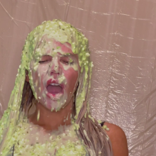 Slimed Models: Playboy Playmate Colleen's First Nasty Sliming