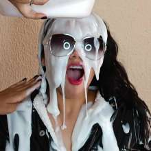 Wam Bagheera Studio: Sexy Mabel Enjoy Destroying Her PVC Vinyl Outfit