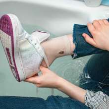 Wet Live Team: Shampoo and Margarita's Wet Jeans. Wetlook Hair and Shampoo